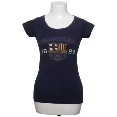 T-shirt (Blå) fra FC Barcelona Bomuld, Elastan