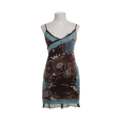 Jurk (Bruin, Meerkleurig) van B.Young Nylon