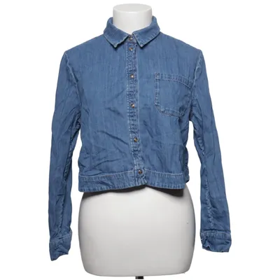 Denim blouse (Blauw) van Sézane Katoen