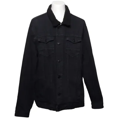 Fodrad jeansjacka (Svart) från Jack's Sportswear