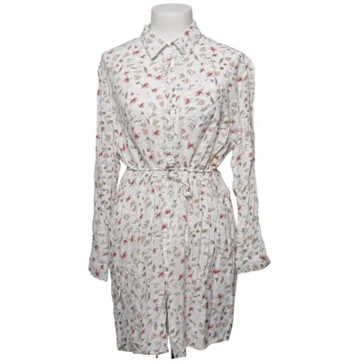 Blusenkleid (Weiß, Mehrfarbig) von "SU" Baumwolle, Polyester