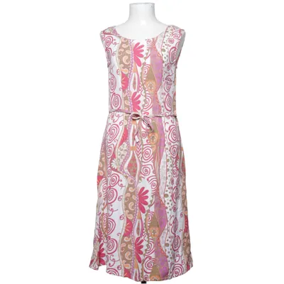 Robe (Blanc, Rouge, Multicolore) de Jacett Coton, Lin, Viscose