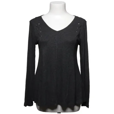 Long sleeve T-shirt (Gray) from Cable & Gauge Elastane, Viscose