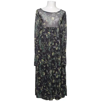 Robe longue (Noir, Jaune, Vert) de Object Polyester