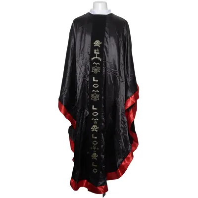 Maskeradkläder (Svart, Röd, Guldfärgad) Polyester