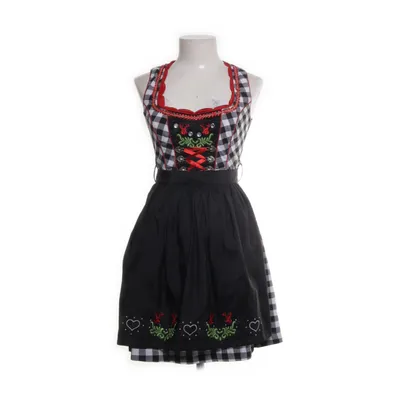 Dirndl (Black, Gray, Multicolored) from Fuchs Trachtenmoden