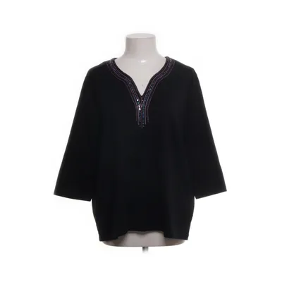 Topp (Svart, Flerfärgad) från Olsen Bomull, Elastan