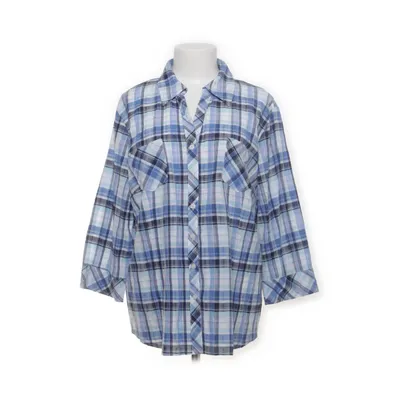 Chemise (Bleu, Blanc, Noir, Gris) de Adagio Coton, Élasthane, Polyester