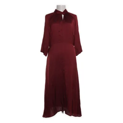 Maxi dress (Red) Elastane, Silk, Viscose