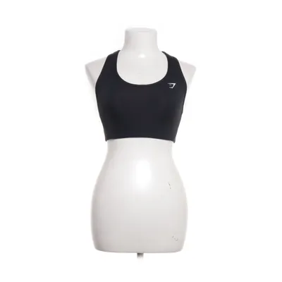 Crop top (Svart) från Gymshark Elastan, Polyester