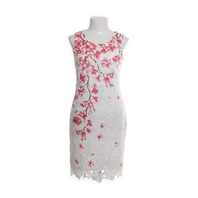 Dress (White, Multicolored) from Cami Polyester