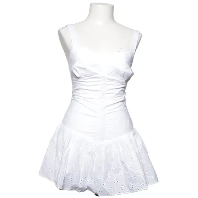 Dress (White) from Peachy Den Cotton