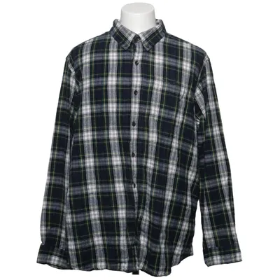Flannel shirt (Blue, Green, White) from L.L. Bean Cotton