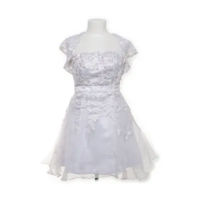 Cocktailklänning (Vit) från JJ's House Polyester