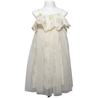 Robe (Blanc, Multicolore) de United Colors of Benetton Coton, Polyester
