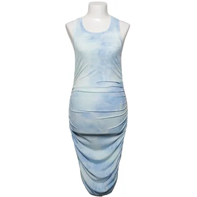 Dress (Blue, White) from GiorGia Elastane, Polyester, Viscose