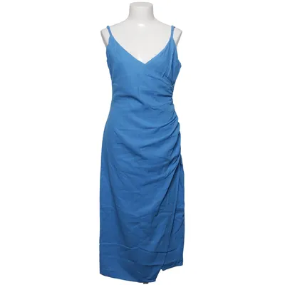 Robe longue (Bleu) de Medicine Lin, Viscose