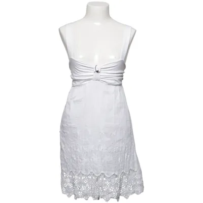 Robe (Blanc) Coton, Soie