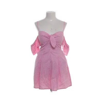 Jurk (Wit, Roze) van FB Sister Katoen