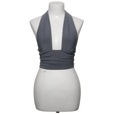 Halter neck top (Gray) from Pull & Bear Elastane, Polyester