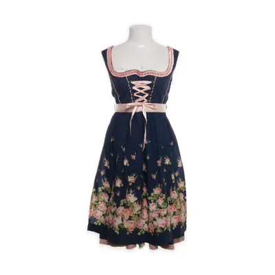 Dirndl (Blue, Multicolored) from Edel Heiss Cotton, Nylon, Polyester