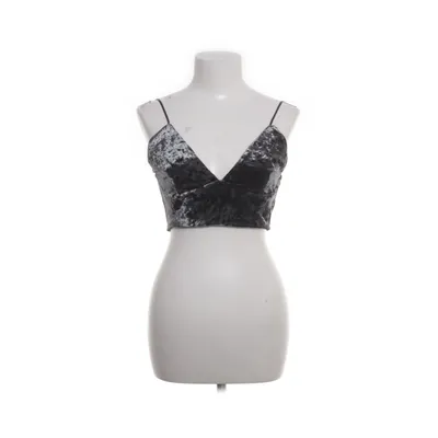 Crop top (Grå) från Balance by Bik Bok Elastan, Polyester