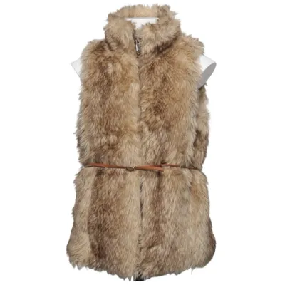 Gilet d'extérieur (Beige) de Zara Girls Coton, Polyester