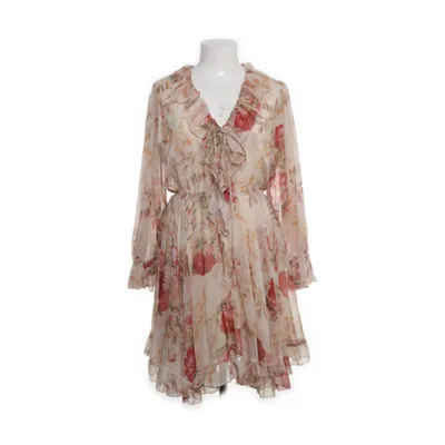 Dress (Beige, Multicolored) from Danity Polyester