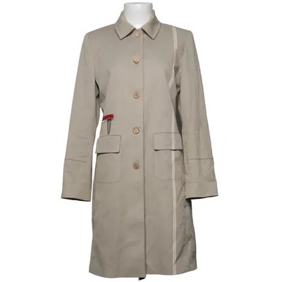 Trenchcoat (Beige) från Cynthia Steffe Acetat, Bomull, Elastan, Polyester
