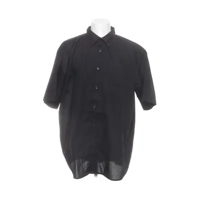 Kortärmad skjorta (Svart) från Identic Bomull, Polyester