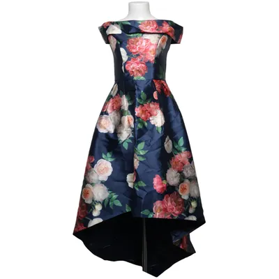 Evening gown (Blue, Multicolored) from Chi Chi London Polyester