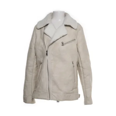 Shearling jas (Beige) van FRILIVIN Polyurethaan, Polyester