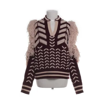 Sweater (Red, Multicolored) from Dagmar Nylon, Wool