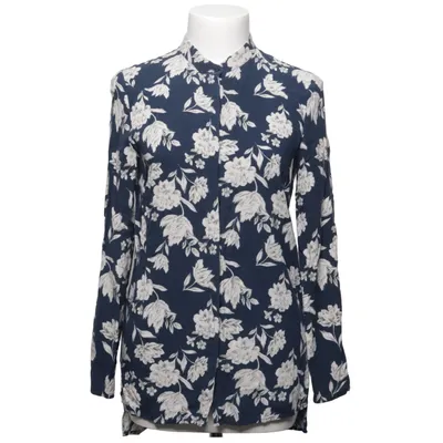 Blouse (Bleu, Blanc) de Ichi Viscose