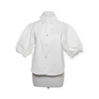 Kortärmad skjorta (Vit) från Anna Field Polyester, Återvunnen bomull