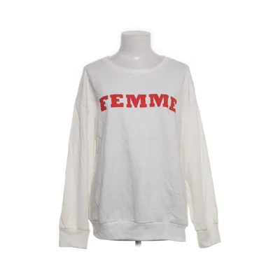 Sweatshirt (Wit) van VILA Clothes Katoen, Polyester