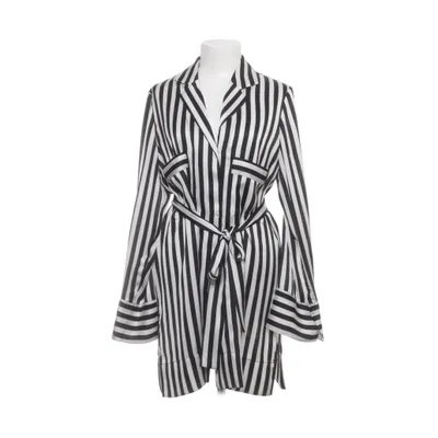 Skjorte (Sort, Hvid) fra By Malene Birger Polyester, Silke