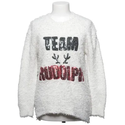 Kersttrui (Wit, Meerkleurig) van Love Knitwear Acryl, Polyester