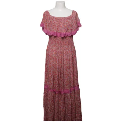 Robe longue (Rose, Orange, Multicolore) de Miss June Viscose