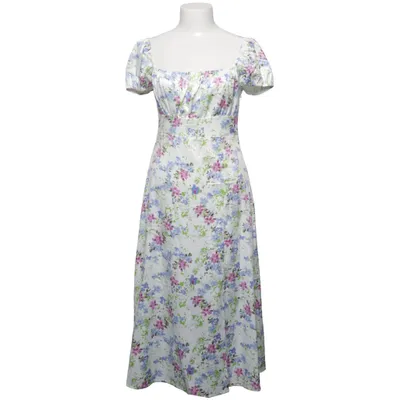 Dress (White, Multicolored) from May Elastane, Polyester, Viscose