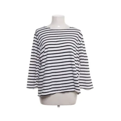 Lange mouwen shirt (Wit, Zwart) van Saint James Katoen