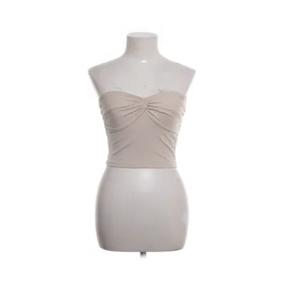 Tubetop (Beige) fra Shein Elastan, Viscose