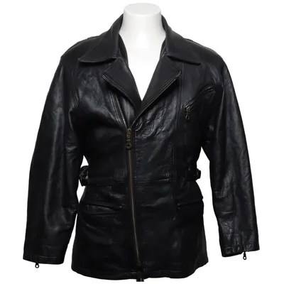 Leather jacket (Black) from Roco Baroco Leather