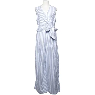 Jumpsuit (Blue, White) from Cider Cotton, Polyester
