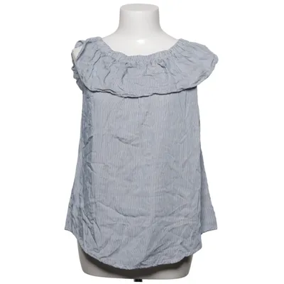 Top (Blå, Hvid) fra Polly Viscose