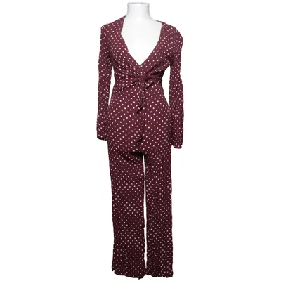Byxdress (Röd, Vit) från Mango Polyester, Viskos