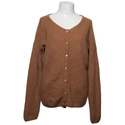 Cardigan (Marron) de La Maille Sézane Acétate, Laine d'alpaga, Coton, Mohair, Polyamide