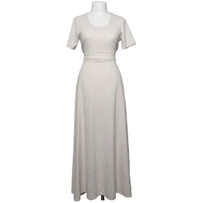 Maxi jurk (Beige) van Mari Philippe Katoen, Polyester