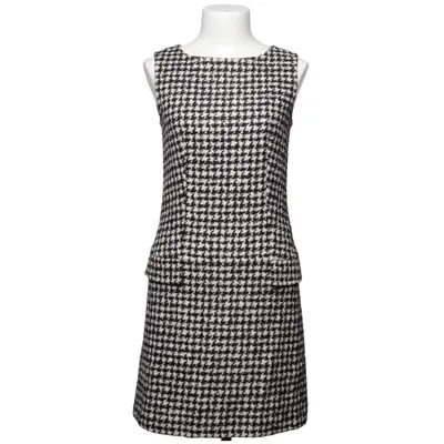 Robe (Noir, Blanc) de MaxMara Studio Laine d'alpaga, Coton, Cupro, Mohair, Polyamide, Soie