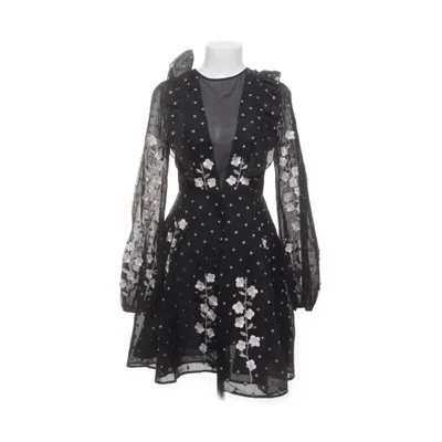 Klänning (Svart, Rosa, Vit) från Giambattista Valli x H&M Bomull, Polyamid, Polyester